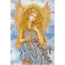 LEANIN TREE GREETING CARD Renaissance Angel